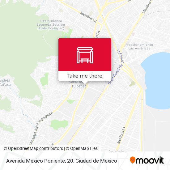 Avenida México Poniente, 20 map