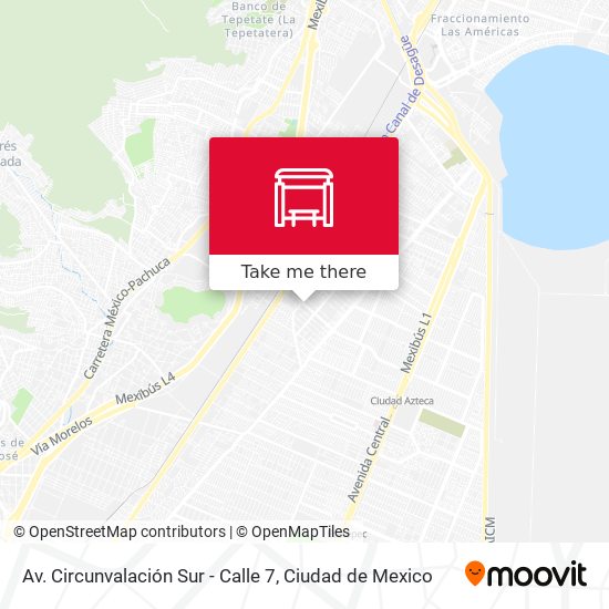 Av. Circunvalación Sur - Calle 7 map