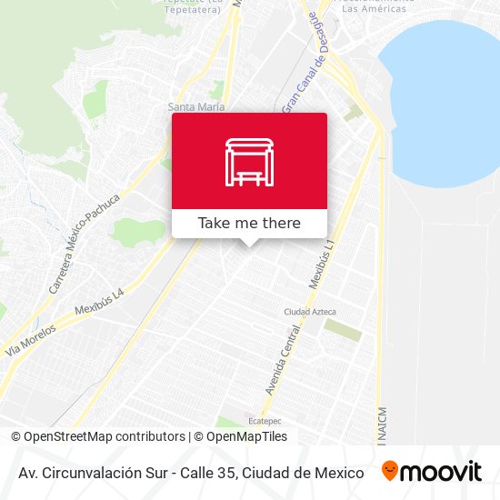 Mapa de Av. Circunvalación Sur - Calle 35
