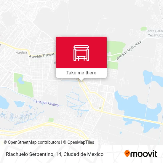 Riachuelo Serpentino, 14 map