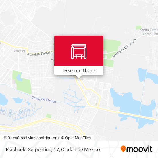 Riachuelo Serpentino, 17 map