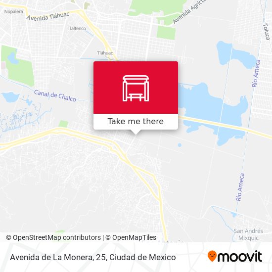 Mapa de Avenida de La Monera, 25