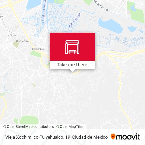 Mapa de Vieja Xochimilco-Tulyehualco, 19