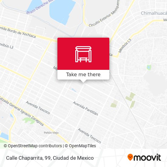Calle Chaparrita, 99 map