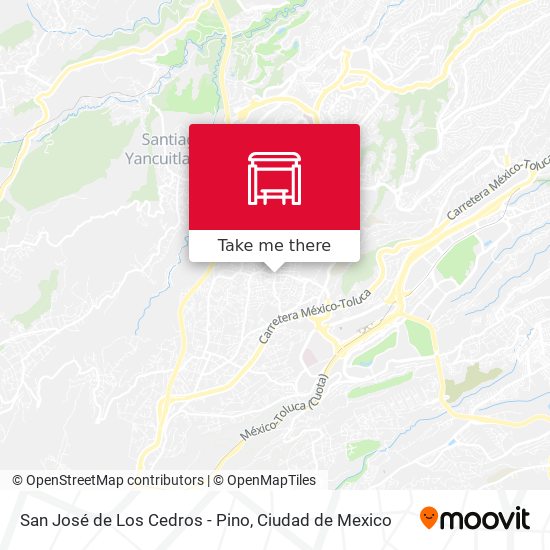 San José de Los Cedros - Pino map