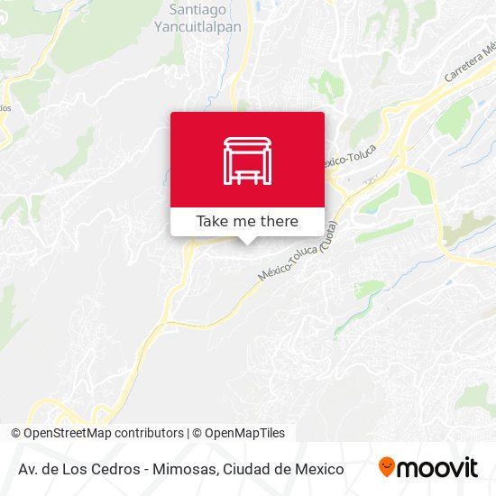 Av. de Los Cedros - Mimosas map