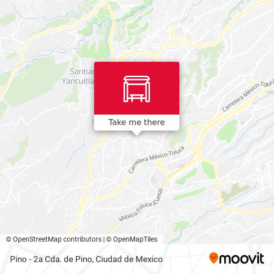 Pino - 2a Cda. de Pino map
