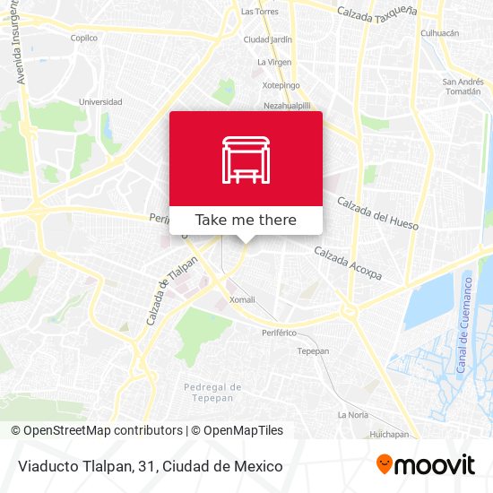 Viaducto Tlalpan, 31 map