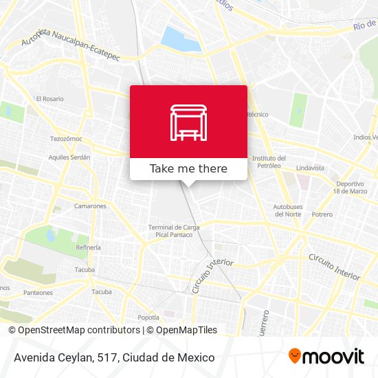 Avenida Ceylan, 517 map