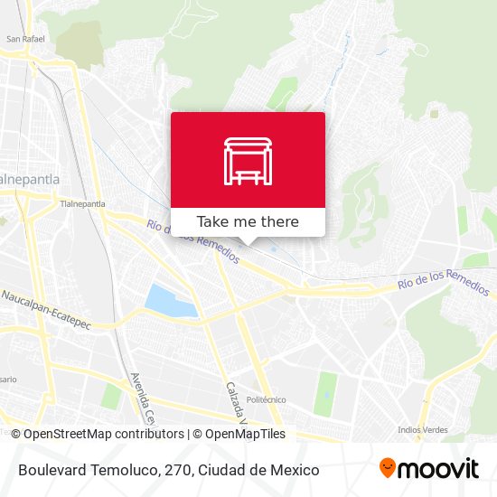 Boulevard Temoluco, 270 map