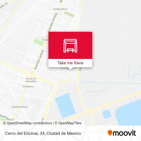 Cerro del Encinal, 34 map