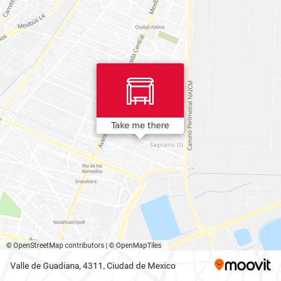 Valle de Guadiana, 4311 map