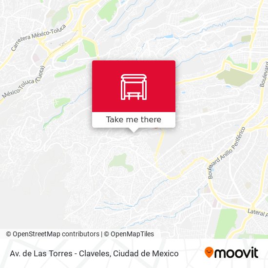 Mapa de Av. de Las Torres - Claveles