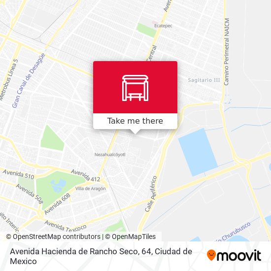 Avenida Hacienda de Rancho Seco, 64 map
