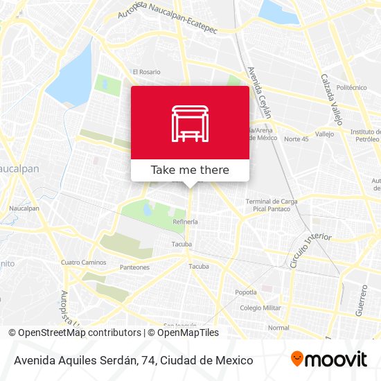 Avenida Aquiles Serdán, 74 map