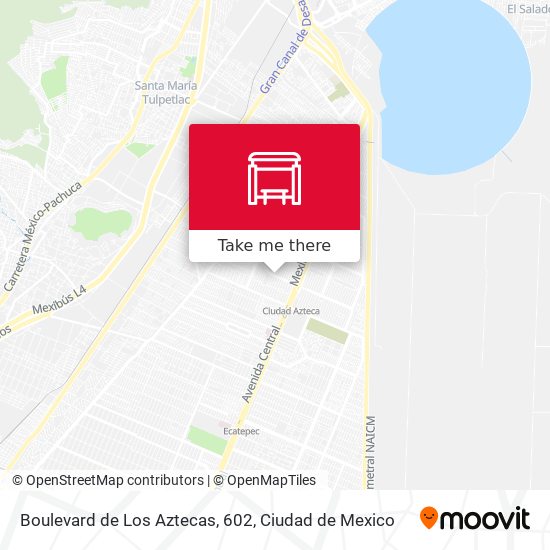 Boulevard de Los Aztecas, 602 map