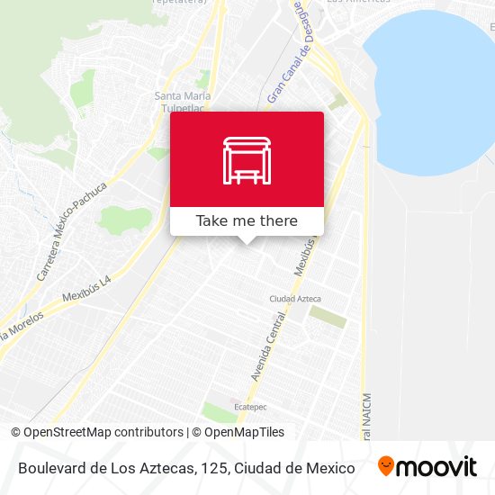 Mapa de Boulevard de Los Aztecas, 125
