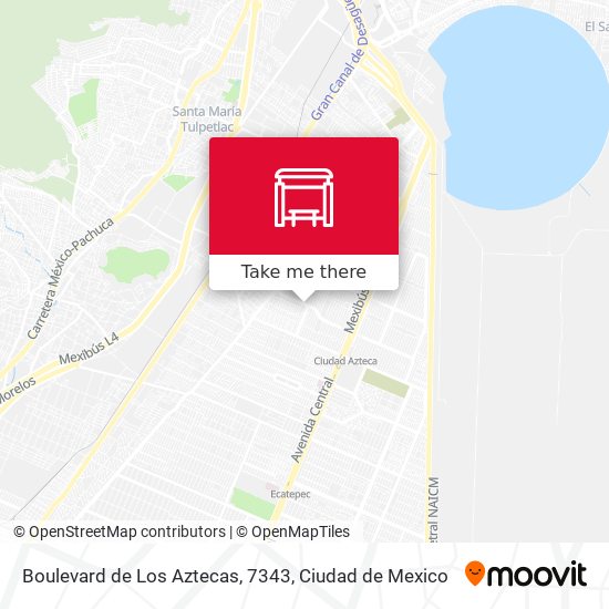 Mapa de Boulevard de Los Aztecas, 7343