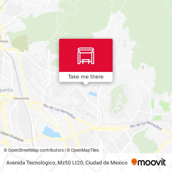 Avenida Tecnológico, Mz50 Lt20 map