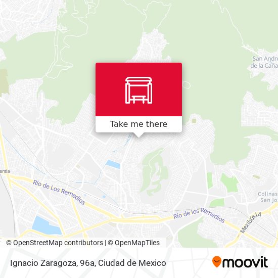 Ignacio Zaragoza, 96a map