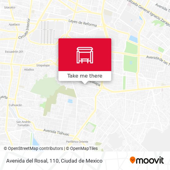 Mapa de Avenida del Rosal, 110