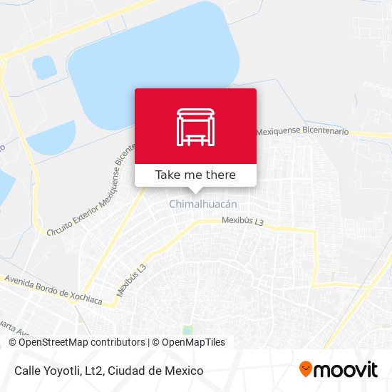 Calle Yoyotli, Lt2 map