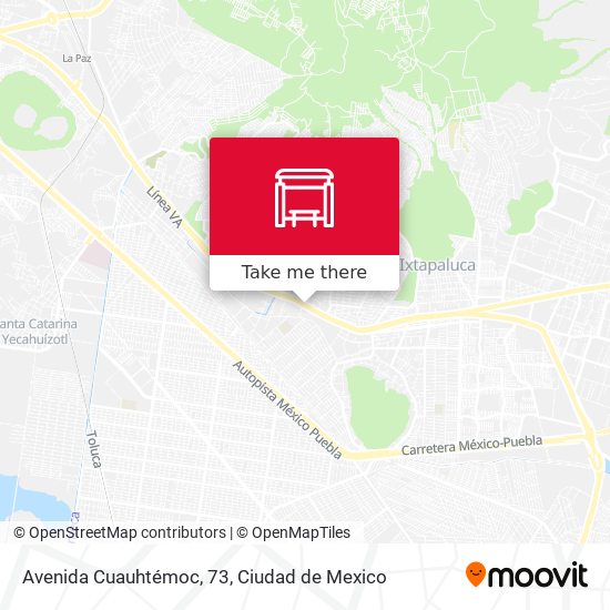 Avenida Cuauhtémoc, 73 map
