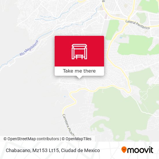 Mapa de Chabacano, Mz153 Lt15