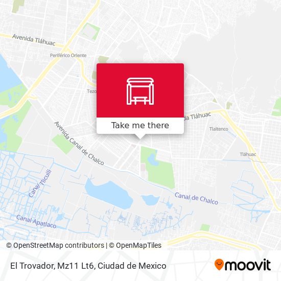El Trovador, Mz11 Lt6 map