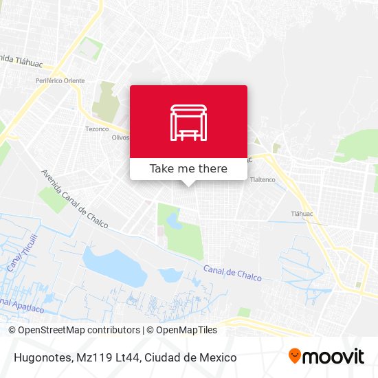 Hugonotes, Mz119 Lt44 map