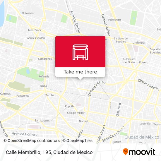 Calle Membrillo, 195 map