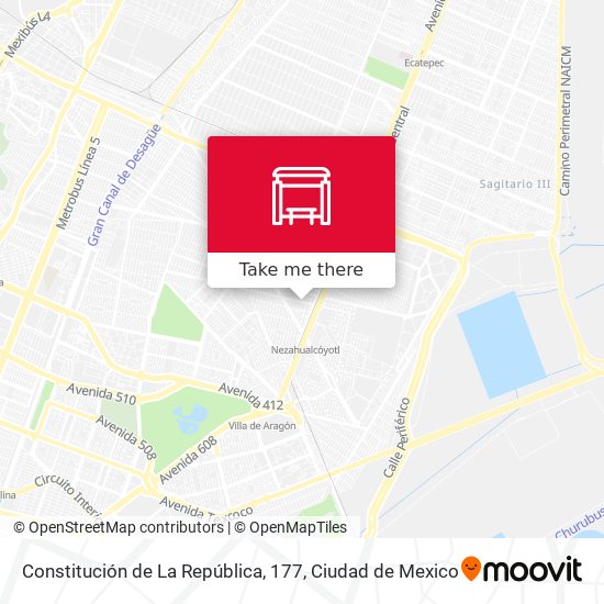Constitución de La República, 177 map
