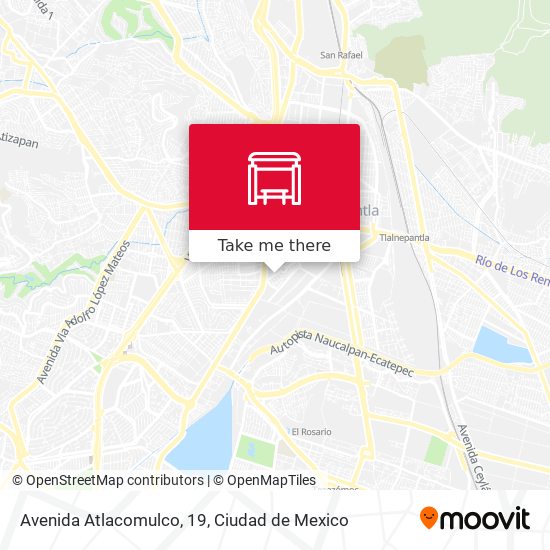 Mapa de Avenida Atlacomulco, 19