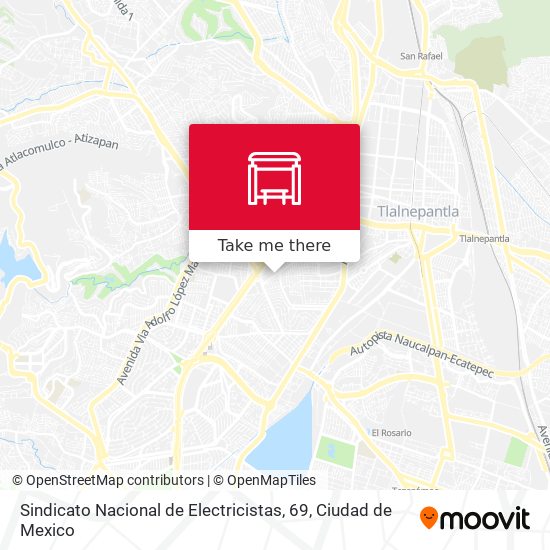 Sindicato Nacional de Electricistas, 69 map