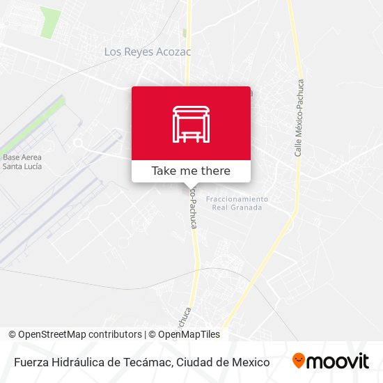 Fuerza Hidráulica de Tecámac map