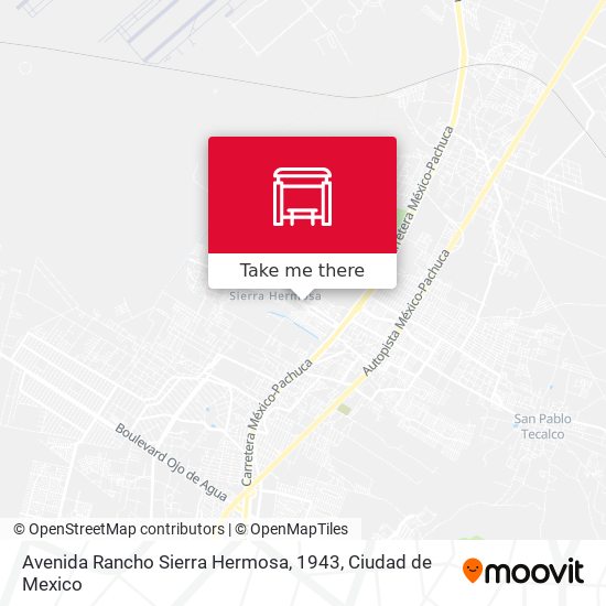 Avenida Rancho Sierra Hermosa, 1943 map