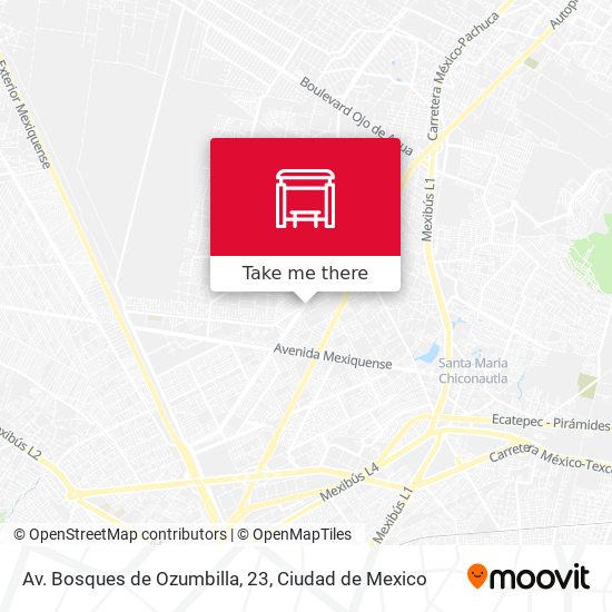 Mapa de Av. Bosques de Ozumbilla, 23