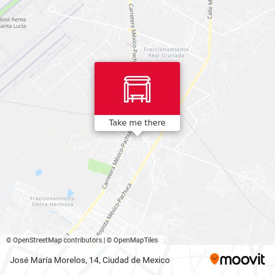 José María Morelos, 14 map
