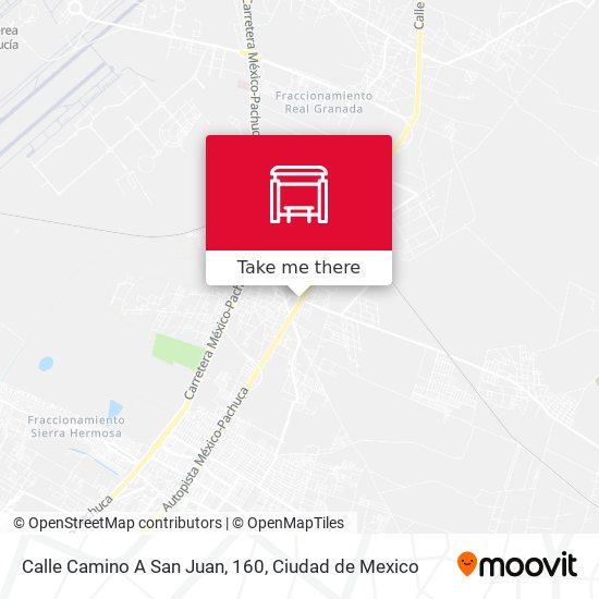 Mapa de Calle Camino A San Juan, 160