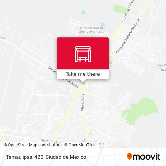 Tamaulipas, 420 map