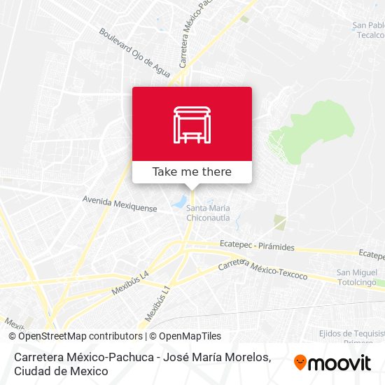 Carretera México-Pachuca - José María Morelos map