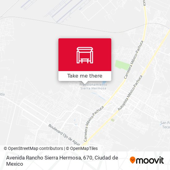 Mapa de Avenida Rancho Sierra Hermosa, 670