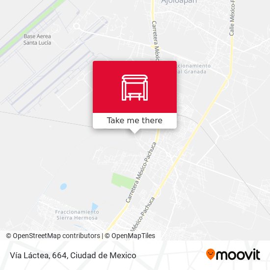Vía Láctea, 664 map