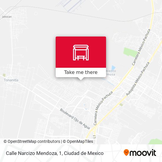 Calle Narcizo Mendoza, 1 map