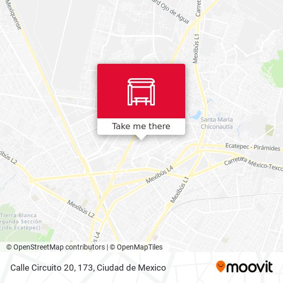 Calle Circuito 20, 173 map