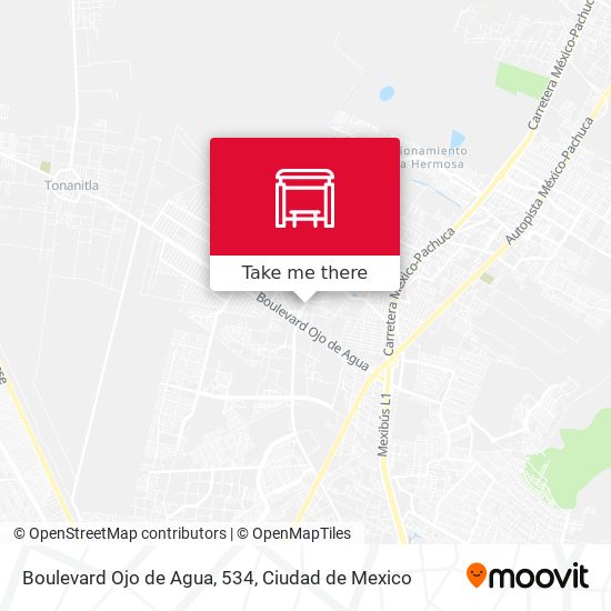 Boulevard Ojo de Agua, 534 map