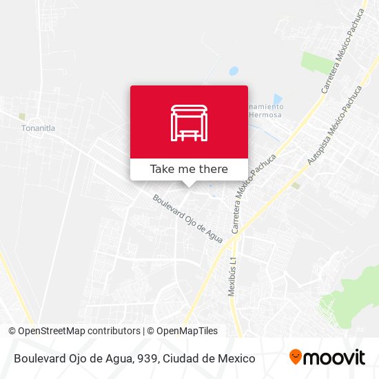 Boulevard Ojo de Agua, 939 map