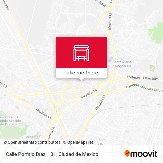 Mapa de Calle Porfirio Díaz, 131