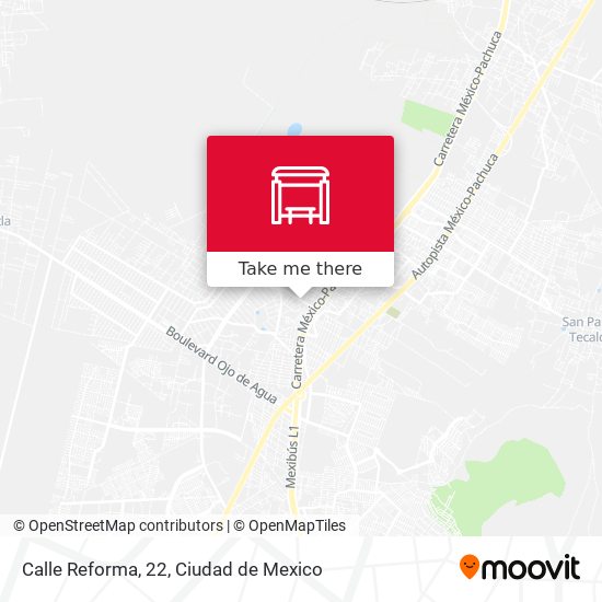 Mapa de Calle Reforma, 22