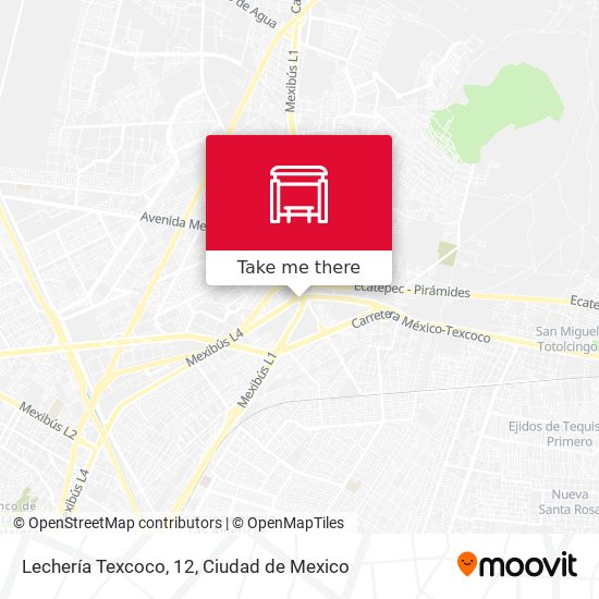 Mapa de Lechería Texcoco, 12